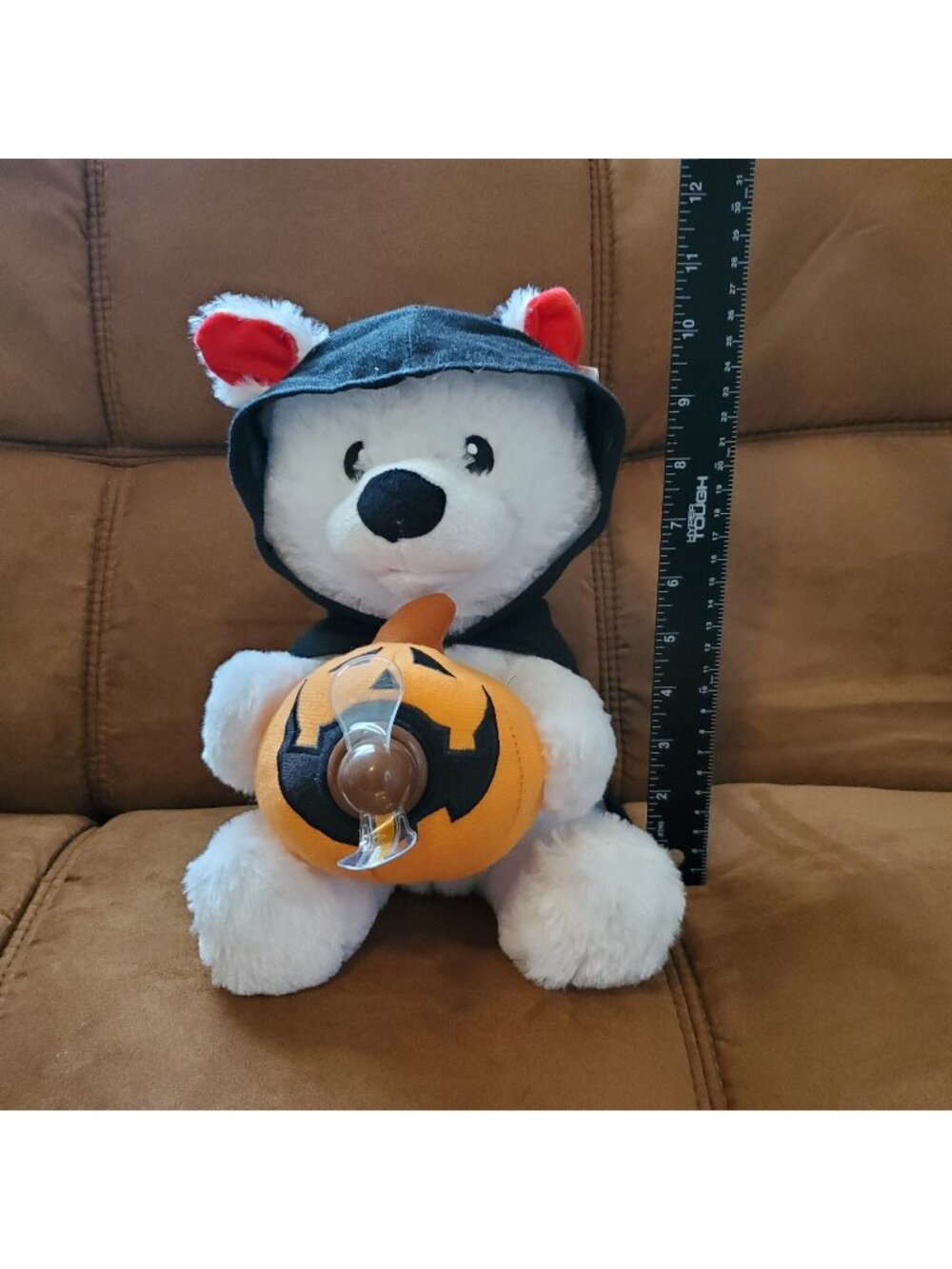 Spooky Village Animated Led Halloween Plush Dog plays Witch Doctor New With Tags